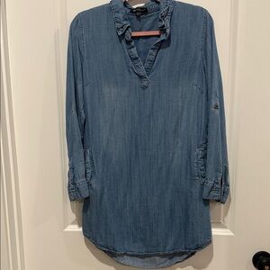 Velvet Heart Light Blue Denim Blouse
